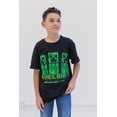 thumbnail image 3 of Camiseta Minecraft Mobs Creeper Steve Alex Skeleton para niños de 6 años, 3 of 7
