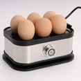 thumbnail image 6 of Intelligent One Click Egg Poacher Cooker For Poached Eggs Every With Automatic Keep Warm Function And Stainless Steel Construction, 6 of 9
