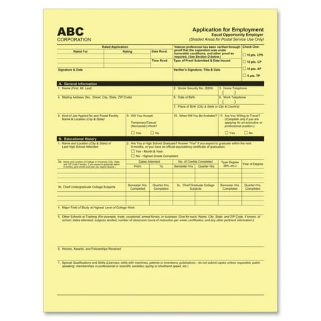 Digital Carbonless Paper, 2-Part, 8.5 x 11, White/Canary, 1, 250/Carton
