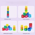 thumbnail image 4 of HLONKKid Brain Response Battle Fold Cup Hand Speed Competition Fold Cup Child Stack Game Early Education Puzzle Train Board Games Toy, 4 of 7