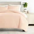 thumbnail image 3 of Comfort Canopy - Twin Bedding Bundle, Solid Duvet Cover Set, White Comforter and Patterned Sheet Set, 3 of 12