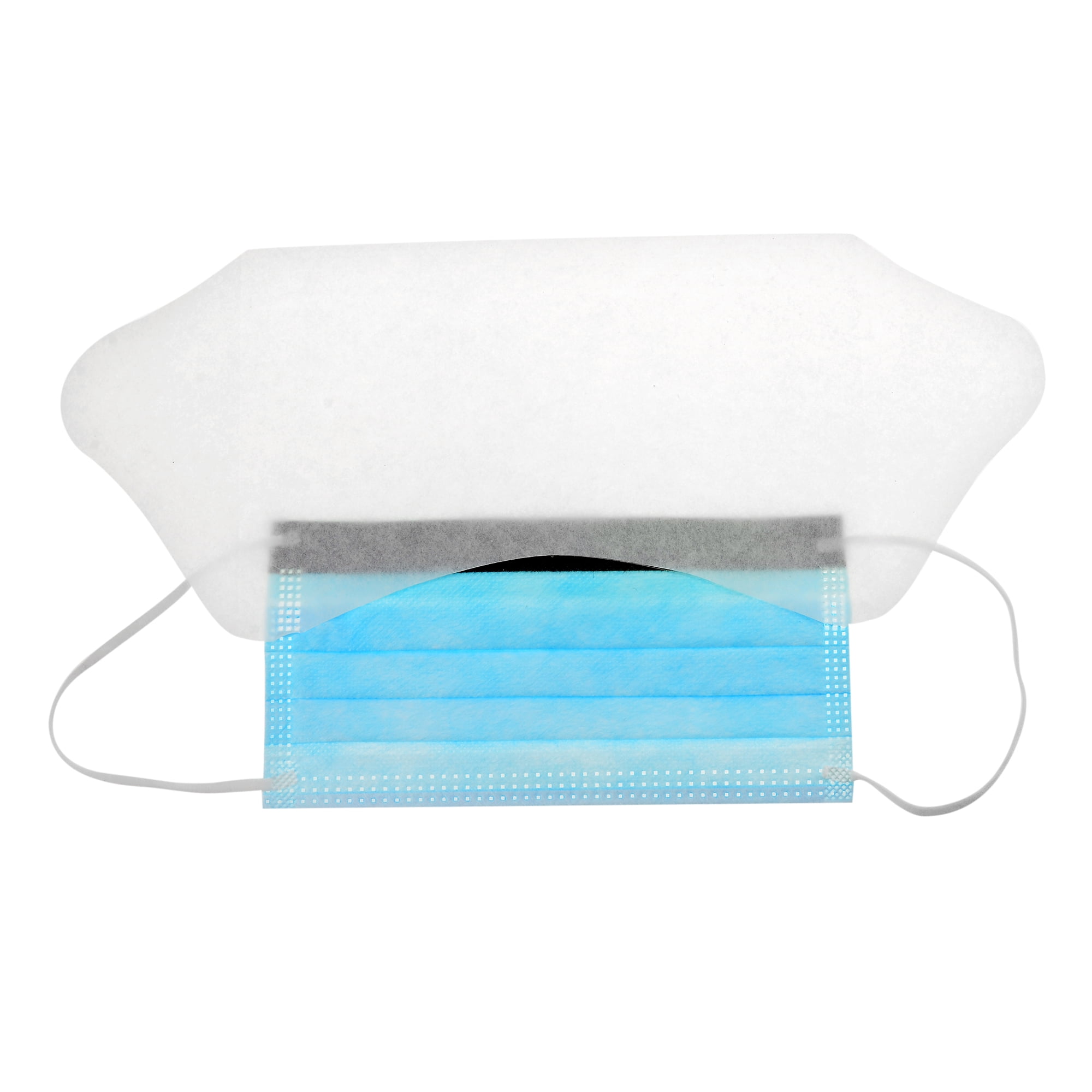 Dealmed Procedure Face Mask with Ear Loop and Shield | Blue | Box of 50
