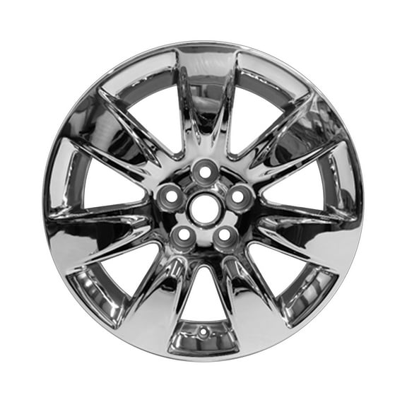 New Aftermarket  Plated Chrome Aluminum Wheel 18 x 8 9598631 7 Spoke Style fits 2010 Buick Allure