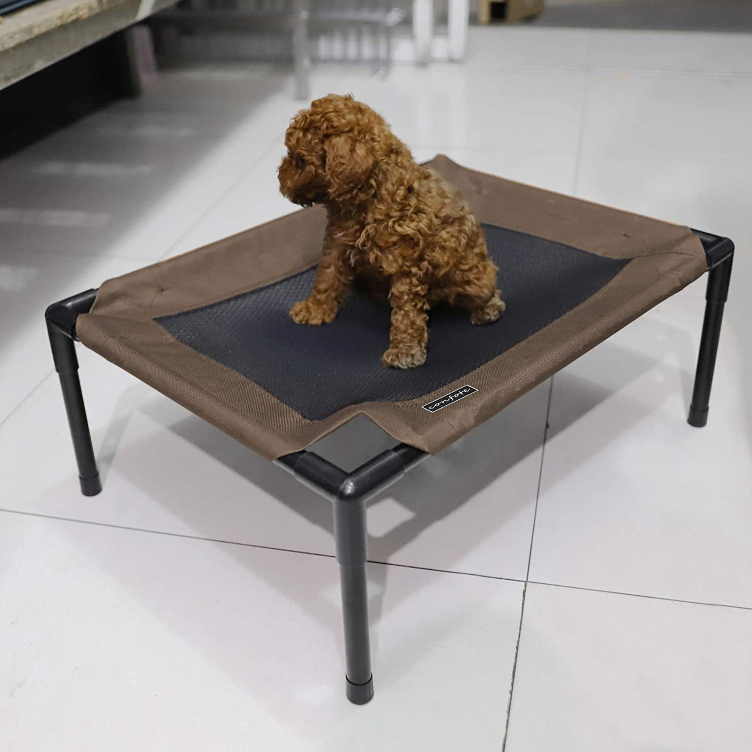 Confote Indoor or Outdoor Dog Bed Elevated Pet Cot for Small&Medium Dog
