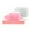 Pink, variant on Dvkptbk Crystal Bottle Weather Items Bottle Colorful Desktop Transparent Crystal Glass Gift 150ml Home & Garden