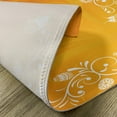 thumbnail image 5 of Ambesonne Orange Place Mats Set of 4, Easter Themed Ornate, Standard Size, Orange Yellow White, 5 of 6