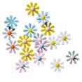 thumbnail image 3 of 20 piezas cabujones de flores de resina con plano de colores mezclados al azar 20mm DIY Scrapbooking Zulema Flor de bricolaje de resina, 3 of 8