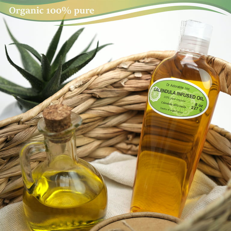 Dr. Adorable - Calendula Infused Oil - 100% Pure Organic Cold