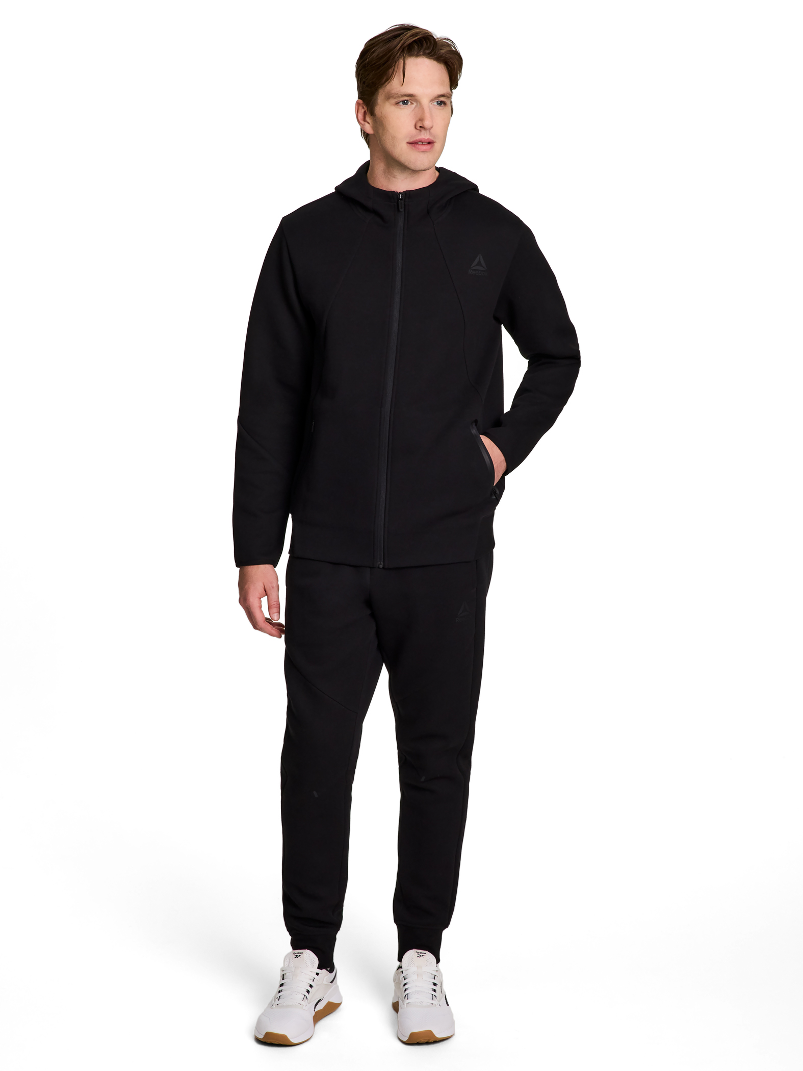 Reebok Men's Momentum Fleece Full-Zip Hoodie photo 7