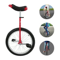 20 Inch Unicycle Adjustable Height Unicycle Outdoor Unicycle 65-75kg/143-165lbs