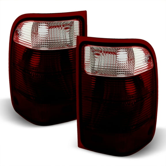 Red Smoke 2001-2011 Ford Ranger Pickup Tail Lights Brake Lamps Left Right 01-11