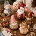 thumbnail image 4 of Christmas Patchwork Fabric Doll DIY Kit - Pick 1 of 9 Styles, Pre-Cut Sewing Set, Holiday Home Decor & Handmade Gift, 4 of 4