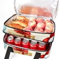 thumbnail image 5 of Christmas Double Layered Insulated Lunch Bag with Large Capacity - 7.1x11.4x16.1 Inches, Hand Carry Meal Bag for Lunch Bags and Meals, 5 of 6