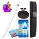 thumbnail image 1 of Apple Paquete de Lápiz Óptico Pencil para iPads Compatibles (2015, 1.ª Generación) (MK0C2AM/A) con Estuche Rígido (Negro) + Soporte de Silicona (Negro) + Kit de Limpieza de Pantalla 6AVE, 1 of 5