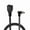 Upturned style, variant on Mini USB Male to Female Charging Cord USB Charging Cable Fast Data Transfer