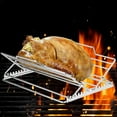 thumbnail image 6 of YIEMEEN Multifunctional Rack for Roasting Turkey or Chicken Stainless Steel Roaster for Grills Outdoor Cooking Accessories, 6 of 13