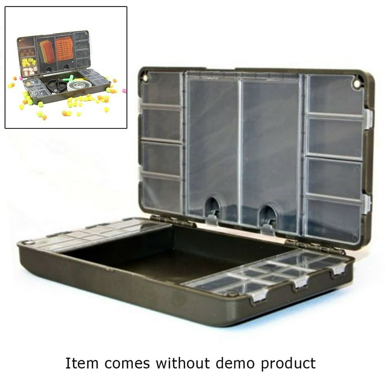 coarse fishing tackle box Gonex Waterproof Boxes Matte black 5 x Pop up corn (1 x Yellow Plano StowAway Tackle Box |