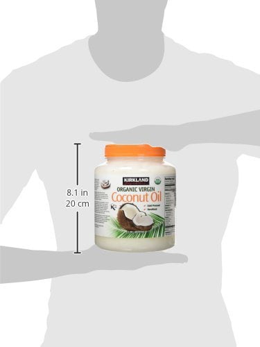 Organic Virgin Coconut Oil Unrefined Cold Pressed Chemical Free 84 oz