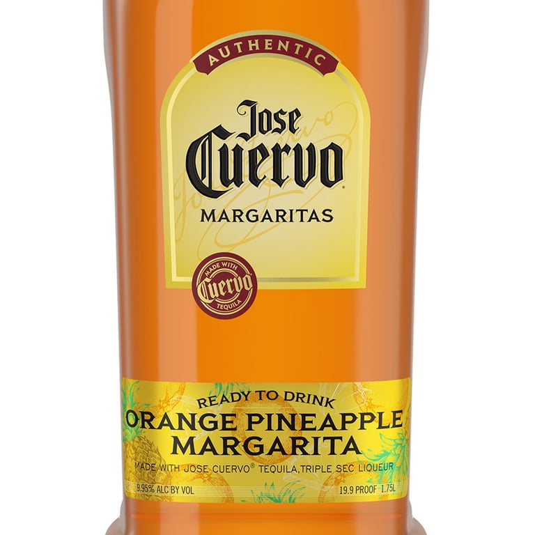 Jose Cuervo Authentic Margarita 1.75 L Orange Pineapple - Walmart.com