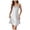 Z02 White, variant on Nightgown with Built in Bra Racerback Sleeveless Night Shirt Spaghetti Strap Loose Fit Breathable Sleepwear Lightweight Sleepdress Pink M