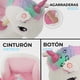 thumbnail image 5 of Mecedora Silla Montable de Madera con Peluche para Bebés y Niños Baby Gaon Pegaso Blanco, 5 of 5