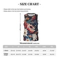 thumbnail image 4 of Sikiie Colorful Flower Peacock Basketball Jersey Reversible Men's Mesh Athletic Sports Shirts Training Practice S-4XL3X-Large, 4 of 6