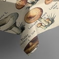 thumbnail image 4 of Brown Mushroom Label Light Pattern Rectangle Tablecloth 60"x102",Waterproof Polyester Rectangle Table Cloth, Wipeable Spillproof Polyester Tablecloth for Dining, Camping, Indoor and Outdoor, 4 of 6