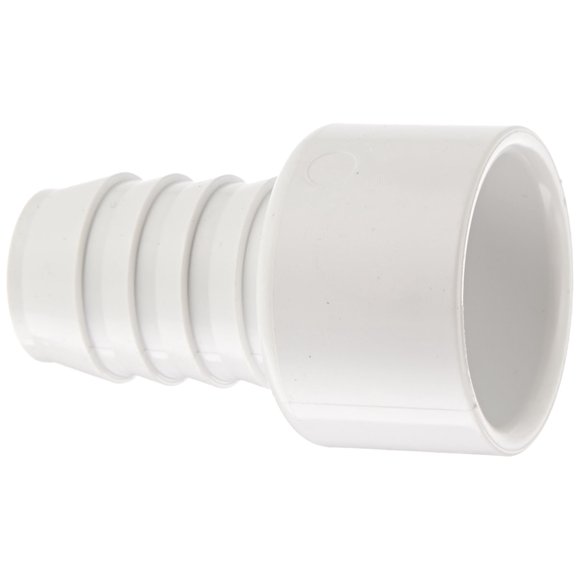 Spears 474 Series Adaptador de instalación de tuberías de PVC Schedule 40 Blanco 1""Con púas x 1"" Enchufe