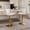 Beige-Gold-PU, variant on DONICK Swivel Counter Height Barstools,Upholstered Bar Stools Adjustable Height Nailhead Button Tufted Kitchen Island (PU,Brown,Set of 2)