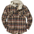 thumbnail image 3 of Legendary Whitetails Men's Camp Night Berber Lined Hooded Flannel, 3 of 4