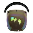 thumbnail image 1 of 3-Snap Bubble Wind Visor For Biltwell Gringo&Bonanza Motorcycle, 1 of 7