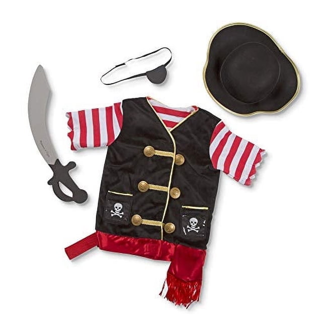 Set de disfraz de pirata Melissa & Doug
