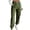 #01 Army Green 【Mix, Match & Rotate: Stock Up on Daily Colors】, variant on Womens Casual Sweatpants, Elastic Drawstring Waist Tapered Leg Pants with Multi Pockets, Jogger Pants for Fitness & Running | VerBelle,Army Green L