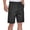 Solid Black, variant on PULI Men’s Golf Hybrid Dress Shorts Lightweight Quick-Dry Summer Flat Front Casual Shorts with Pockets