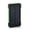 Black+Orange/Black+Yellow/Black+Blue/Black+Green, variant on Herrnalise Solar Power Bank,10000mAh Portable Solar Charger, Waterproof Backup Battery Pack with Double USB 5V Outputs/LED Flashlights and Compass for Cellphones,Tablets and Electronic Devices
