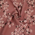 thumbnail image 3 of Cocoa Rose 58" Wide Printed 100% Polyester Moroccan Fabric-120GSM, Lightweight, Non-Stretched, Anti-Wrinkle & Breathable-Apparel, Dresses, Draperies, Headbands & DIY., 3 of 3