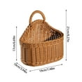 thumbnail image 2 of Home Textile Storage Hanging Woven Wall Storage Shelf for Organizing Home and Functional Decorative Wall Hanging Handheld Design Lightweight and Versatile, 2 of 5