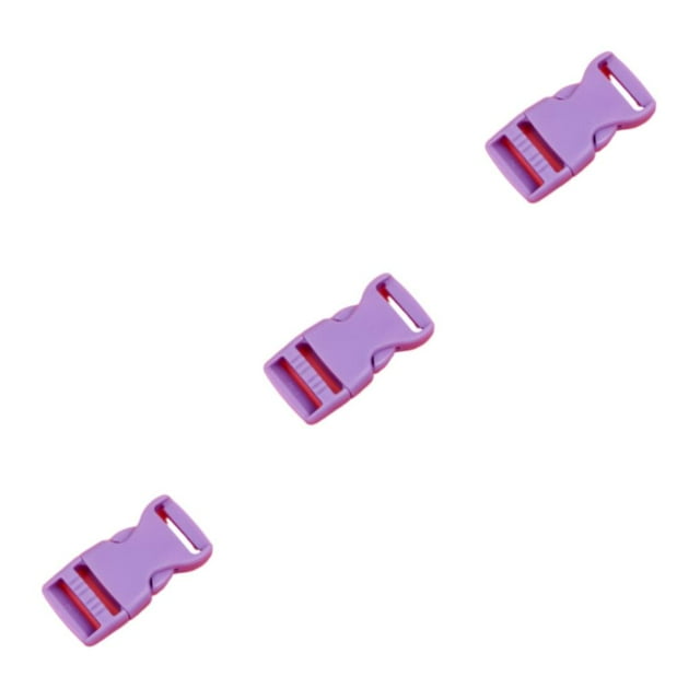 Maytalsory 10piece Experience Seamless Integration High Compatibility Buckle Clasp Belt Buckles Release Buckle purple 3Set