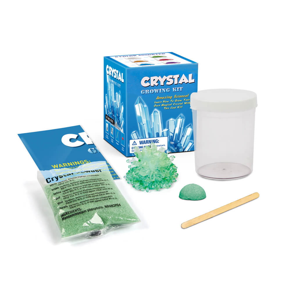 Crystal Growing Kit Science Experiment for Kids Educational Toys Blue 