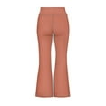 thumbnail image 5 of DISNIMO Sunflower Pig Flare Leggings with Pockets High Waisted Yoga Pants Kids Dance Bell Bottoms Leggings for Kids Yoga Pants for Girls Leggings Cross High Waisted Flare Pants 13-14, 5 of 7