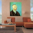 thumbnail image 2 of Vincent Van Gogh Painting Van Gogh Self-Portrait Dedicated to Paul Gauguin Canvas Wall Art, 2 of 7