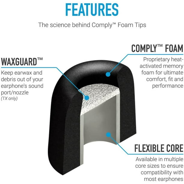 Comply foam tips sennheiser momentum true wireless sale