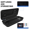thumbnail image 4 of Accessories Bundle for PlayStation Portal, Carrying Case and Hard PC Clear Cover Case with Tempered Glass Screen Protector, Protective Case and Hard Shell Portable Travel Handbag for PS5 Portal, 4 of 9