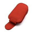thumbnail image 4 of maskred Lunettes de Voiture en Cuir Clip Universel Sun Shadow Étui de Rangement Intérieur Porte-Billet Accessoires Rouge 5Set, 4 of 6