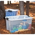 thumbnail image 4 of Sterilite Boîte de Rangement 70 Litres (4 Pk) Livrée avec un Rouleau de 2 Po x 15 Pi de Marque Velcro, 4 of 7