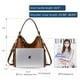 thumbnail image 4 of Bolsos Realer de piel sintética Hobo Bucket para mujer, 4 of 9