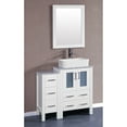 thumbnail image 7 of Bosconi Carrara Marble Countertop Single Bathroom Vanity, 7 of 7
