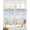 light blue, variant on Blue Beige Coastal Sheer Curtains 39 Inch Length 2 Panels Set for Living Room/Bedroom, Beach Starfish Summer Eucalyptus Kitchen Curtains Grommet Semi-Sheer Curtains Window Treatments 27.5"x39"x2