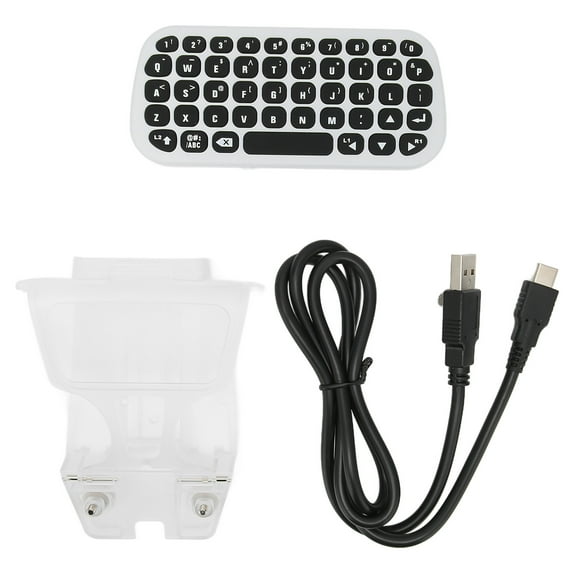 ZOUSSIQI For PS5 Wireless Keyboard Portable Mini Gamepad Chat Board Wireless Bluetooth 3.0 Keyboard EL225#70177