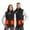 147 Black, variant on guisaled Heated Vest for Men Rechargeable Lightweight Puffer Vest USB Powered Warm Heated Vest Winter Waistcoat for Cold Weather